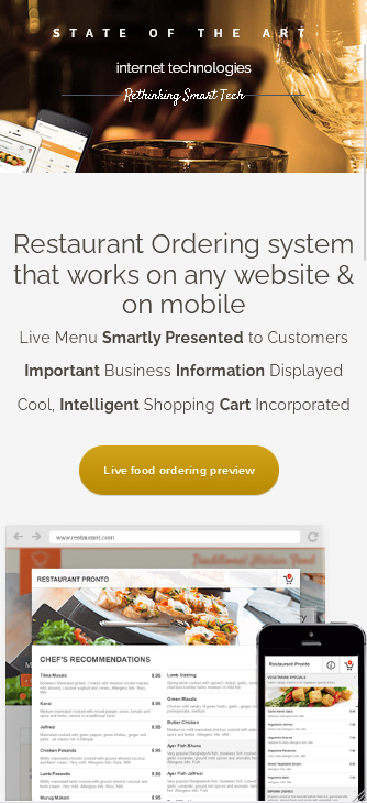 Online Food Ordering Systems for Restaurants, Takeaways, Food & Catering Businesses